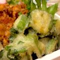 ♡Riochan♡'s cooksnap of when they made 大葉大量消費☆オクラかき揚げ.