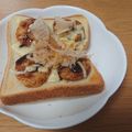 愛はﾏﾏ's cooksnap of when they made トロトロカリカリ☆たこ焼きトースト.