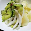 ななみずほママ's cooksnap of when they made 簡単きゅうりキウイサラダ.