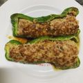 ベジタブルmieko's cooksnap of when they made 鶏ひき肉で和風ピーマンの肉詰め.
