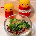 kunyama's cooksnap of when they made タコとブロッコリーと枝豆のバジルマリネ.