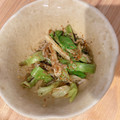 まめじろう☆'s cooksnap of when they made 簡単おつまみ☆九条ネギのしらす炒め♪.