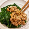 keisarara's cooksnap of when they made 【農家のレシピ】モロヘイヤの納豆和え　.