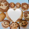 つむまま♡'s cooksnap of when they made 心を込めて贈ろう　❤　似顔絵クッキー　❤.