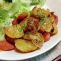 やつはしひじり's cooksnap of when they made 新じゃがとウィンナーと玉ねぎのバター炒め.