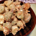 シロツメクサmnm's cooksnap of when they made ちくわとチーズの磯辺揚げ.
