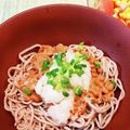 ぴーすけ27's cooksnap of when they made ✿納豆おろしそば✿.