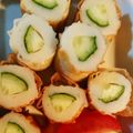 Coちむ's cooksnap of when they made ちくわのきゅうり詰め.