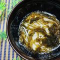 kaorulove's cooksnap of when they made もずく酢うどん.