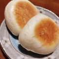 ことさん☆'s cooksnap of when they made ★くるみとカマンベールの平焼きパン★.