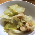 クック3DWPZ4☆'s cooksnap of when they made キャベツとちくわの煮浸し(常備菜).