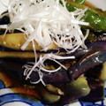バキ子's cooksnap of when they made 茄子の揚げびたし.