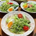 そろそろねんね's cooksnap of when they made 青臭さ感じない！豆苗の塩麹胡麻和え.