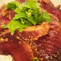 yuktab's cooksnap of when they made かつおのたたき丼.