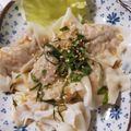 か～ぽ☆'s cooksnap of when they made ちゅるん♬　茹でワンタン.