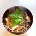 かっちゃん杉's cooksnap of when they made 素麺と椎茸のお吸い物.