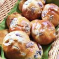 てーげーちゃびん's cooksnap of when they made 残り物の黒豆煮豆で＊豆ぱん.