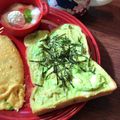 こつゆ514's cooksnap of when they made たらこマヨとアボカドトースト♡.