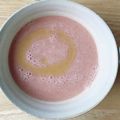 ゆきぴよ's cooksnap of when they made トマトジュースと豆乳の冷製スープ.
