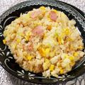 ちゃまたまご's cooksnap of when they made 我が家のベーコンと玉ねぎのチャーハン.