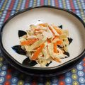 バカリャウ's cooksnap of when they made 鶏むね肉とぬか漬けのマヨネーズ和え.