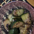 Mizzelle's cooksnap of when they made きゅうりの漬物ゆかり風.