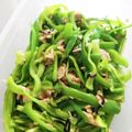 ユキふじ's cooksnap of when they made 和風無限ピーマン.