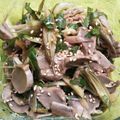 ささささ＆＊'s cooksnap of when they made 砂肝と香味野菜のポン酢和え☆.