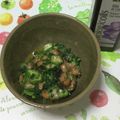 おはなすき's cooksnap of when they made 簡単！モロヘイヤのオクラ納豆和え.