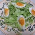 きらり流れ星's cooksnap of when they made キャベツとゆで卵の簡単サラダ.