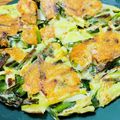 リンゴまんごー's cooksnap of when they made 子どもが喜ぶ ニラチヂミ♪ チーズ入り.