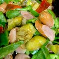 タイガーりり's cooksnap of when they made ✿なす＊ピーマン＊ウィンナー炒め✿.