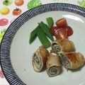 おはなすき's cooksnap of when they made ☆巻いて焼くだけ！豚シソロール♪.