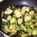 ありたまポン太's cooksnap of when they made 鳥ささみとチンゲンサイの中華炒め.