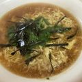 papikun's cooksnap of when they made サッポロ一番ごま醤油ラーメンふわ玉青紫蘇.