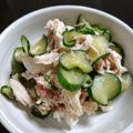 masaetsu's cooksnap of when they made ささみとキュウリの和え物.