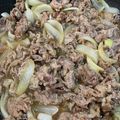 潤々２'s cooksnap of when they made 簡単に牛丼の具　お弁当にも.