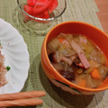 ぴーすけ27's cooksnap of when they made 妊婦必見！体重管理の野菜スープ.