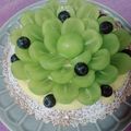 yua♪mama's cooksnap of when they made シャインマスカットタルト.