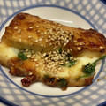 ひょんの's cooksnap of when they made 簡単大葉香る厚揚げチーズはさみ焼き.