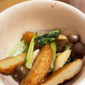 ビビ♡'s cooksnap of when they made さつま揚げと小松菜の醤油炒め.