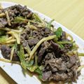 悠まま26's cooksnap of when they made 簡単過ぎ☆コストコのプルコギで青椒肉絲！.