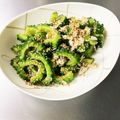 mayuまゆ56's cooksnap of when they made ゴーヤとツナのサラダ☆セブン風☆.