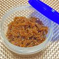 ふんにゃん's cooksnap of when they made ちりめん山椒.