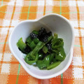 ﾁｲﾁｬﾝﾏﾏ's cooksnap of when they made ピーマンのこくうま海苔和え.