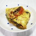 ＠迷子＠'s cooksnap of when they made 余った切り干し大根の煮物で具沢山な卵焼き.