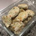 ﾄﾓﾊﾟﾝﾏﾝ's cooksnap of when they made 離乳食で手づかみ☆ふわふわ豆腐ハンバーグ.