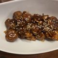 マリタ☆'s cooksnap of when they made お弁当の定番♪長いも入り肉団子の甘酢あん.