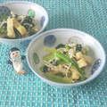 みかかめ's cooksnap of when they made ほうれん草とエノキのサッパリ梅肉和え.