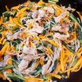 ☆mana！'s cooksnap of when they made 1/2日分野菜！小松菜と豚の塩炒め.